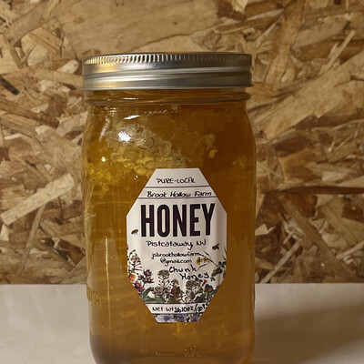 Pure Local Chunk Honey From Brook Hollow Farm (Piscataway,NJ)