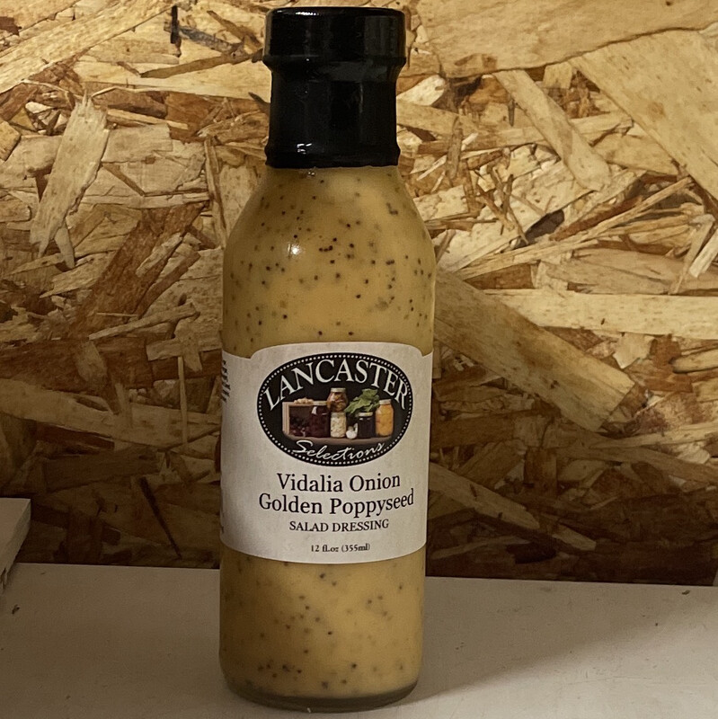 Vidalia Onion Golden Poppyseed Salad Dressing (12floz)