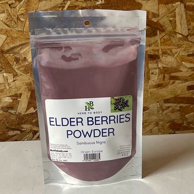 Elderberries Powder (Sambucus Nigra) (4oz)