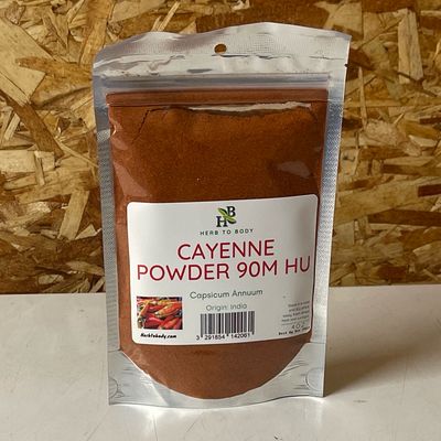 Cayenne Powder 90M HU (Capsicum Annuum) (4oz)