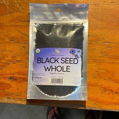 Black Seed Whole (Nigella Sativa) (4oz)