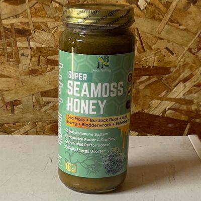 Super Sea Moss Honey (16oz)