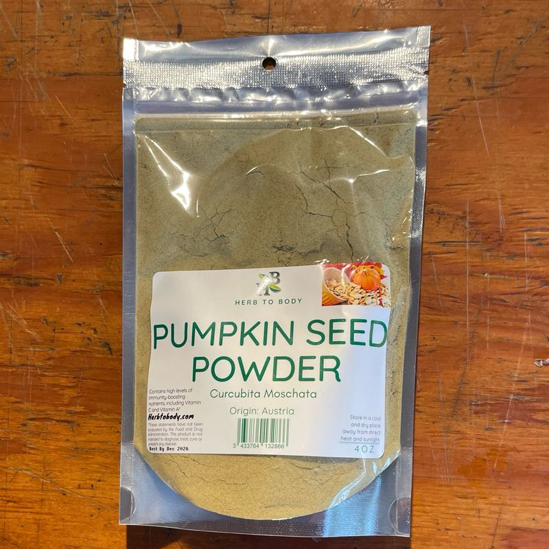 Pumpkin Seed Powder (Curcubita Moschata) (4oz)