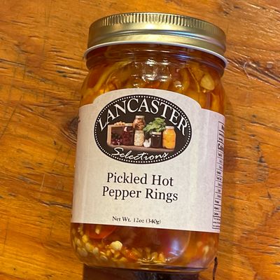 Pickled Hot Pepper Rings (12oz)