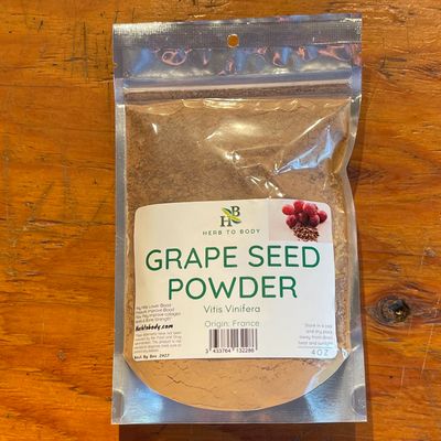 Grape Seed Powder (4oz) (Vitis Vinifera)