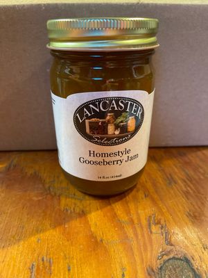 Homestyle Gooseberry Jam (14floz)