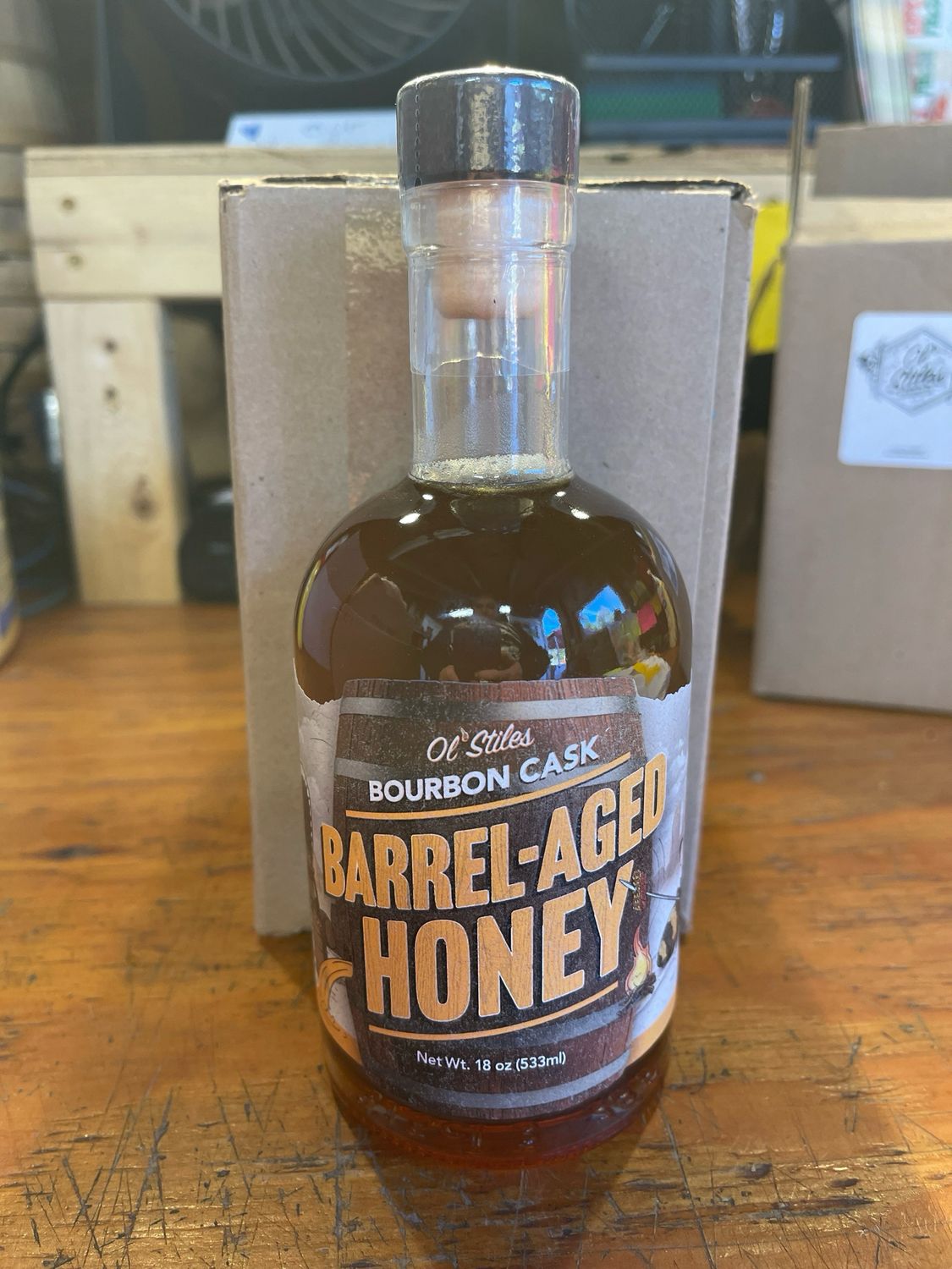 Barrel-Aged Honey - Bourbon Cask (18oz)