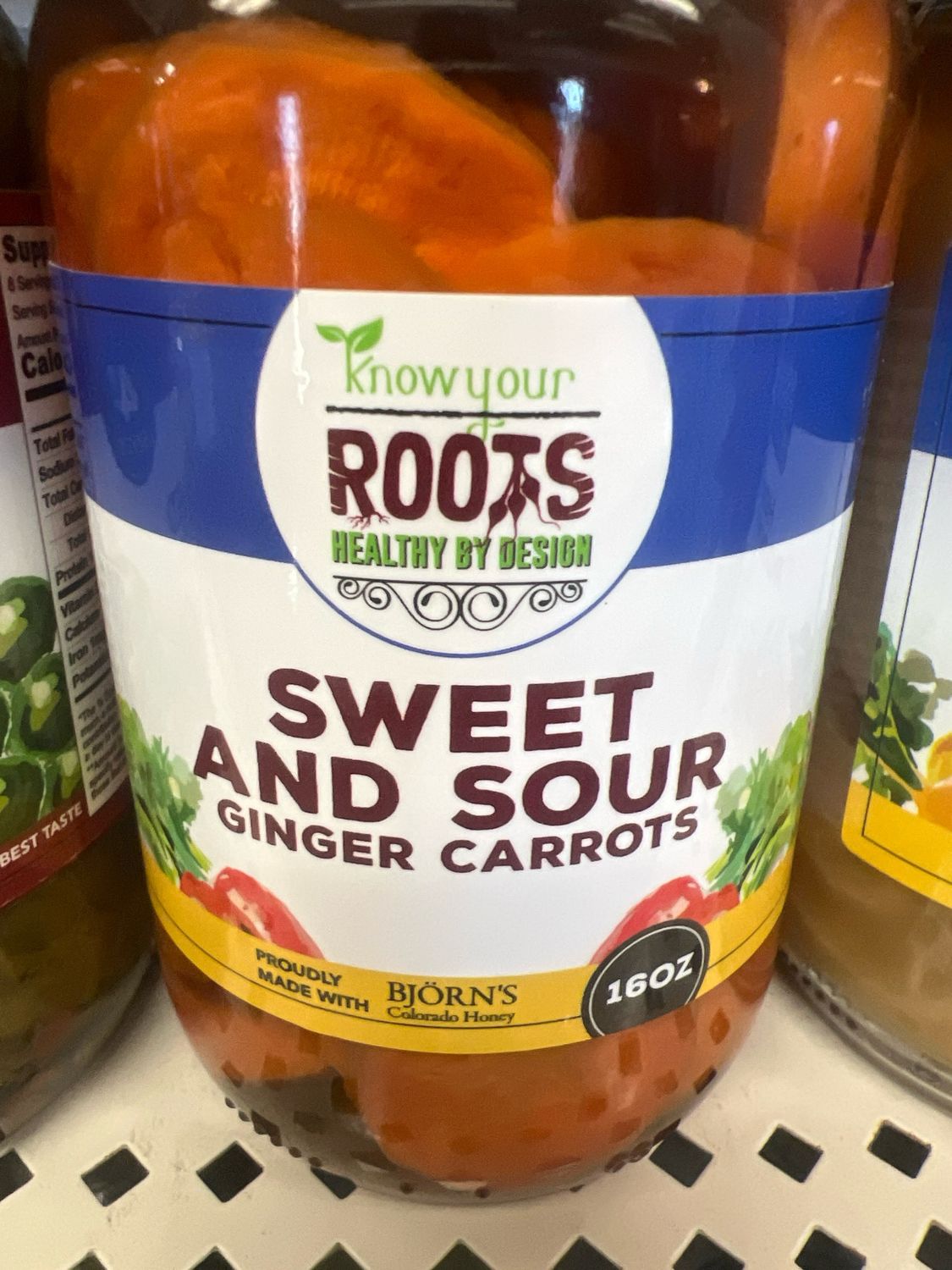 Sweet + Sour Ginger Carrots (16oz)