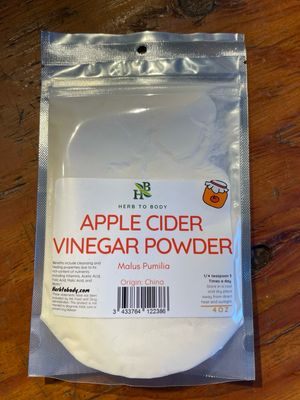 Apple Cider Vinegar Powder (Malus Pumilia) (4oz)