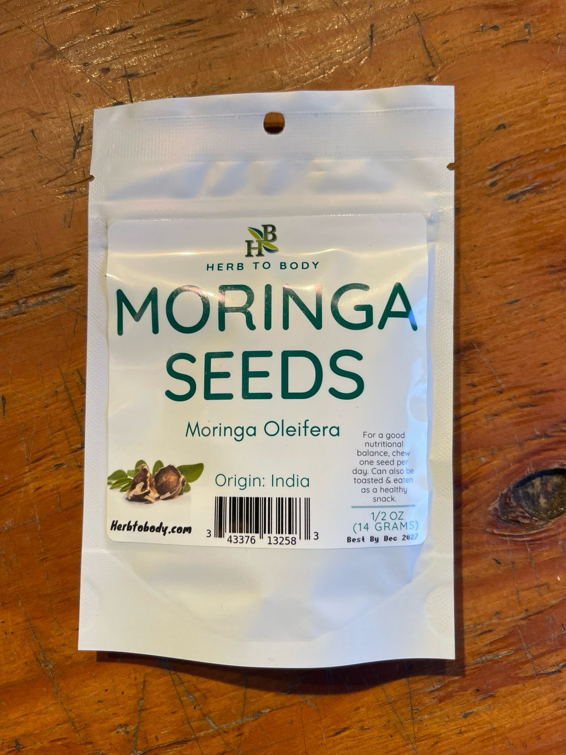 Moringa Seeds (Moringa Oleifera) (1/2oz)