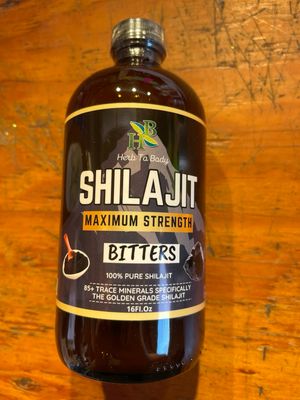 Shilajit - Maximum Strength Bitters (16floz)