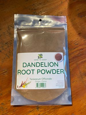 Dandelion Root Powder (Taraxacum Officinale)