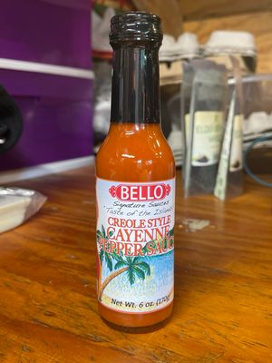 Creole Style Cayenne Pepper Sauce (6oz)