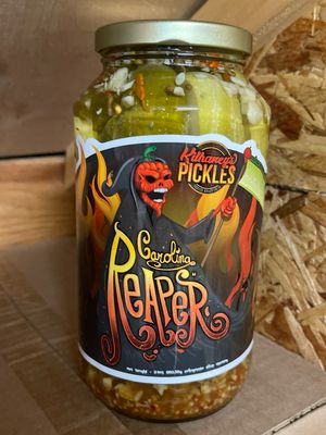 Carolina Reaper Pickles (24oz)