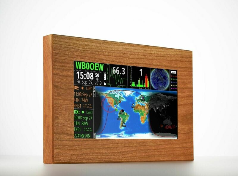 HFClock 9" Cherry Model 1850-9C (includes power adapter)