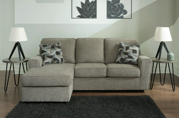 Pewter Sofa Chaise