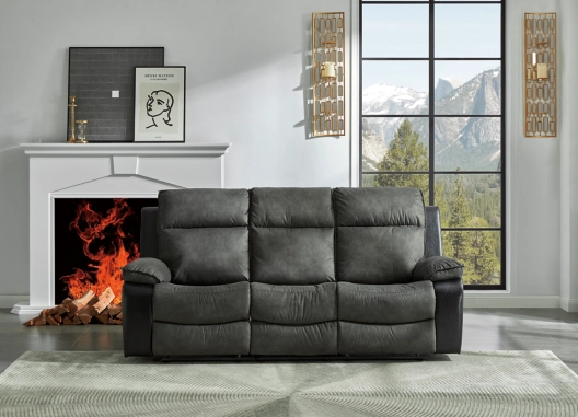 Woody Motion Sofa and Loveseat