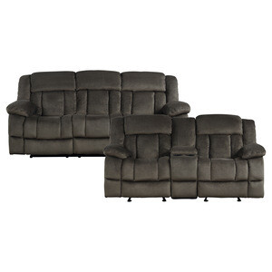 Lauren reclining sofa and loveseat