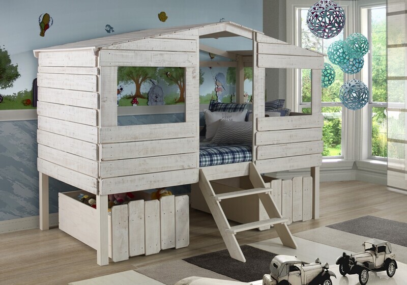 Twin Tree House Loft Bed
