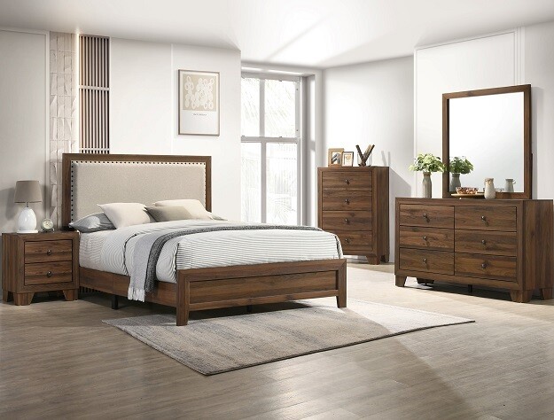 Millie Upholstered Bedroom Set