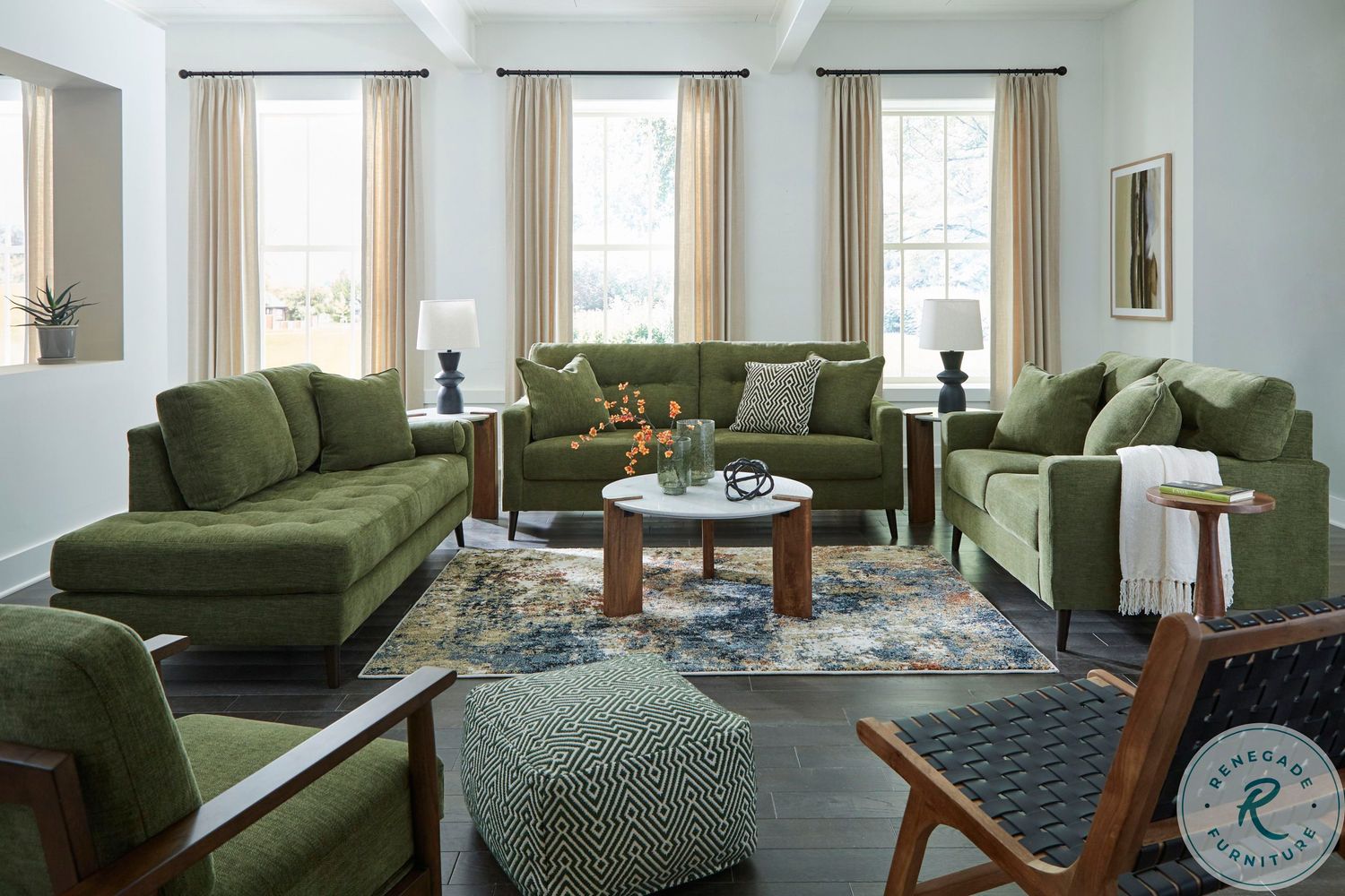 Bixler Queen Sofa Sleeper &amp; Loveseat