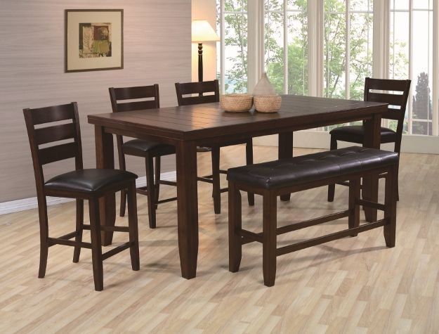Barry Counter Height Dining Set, Color: Espresso