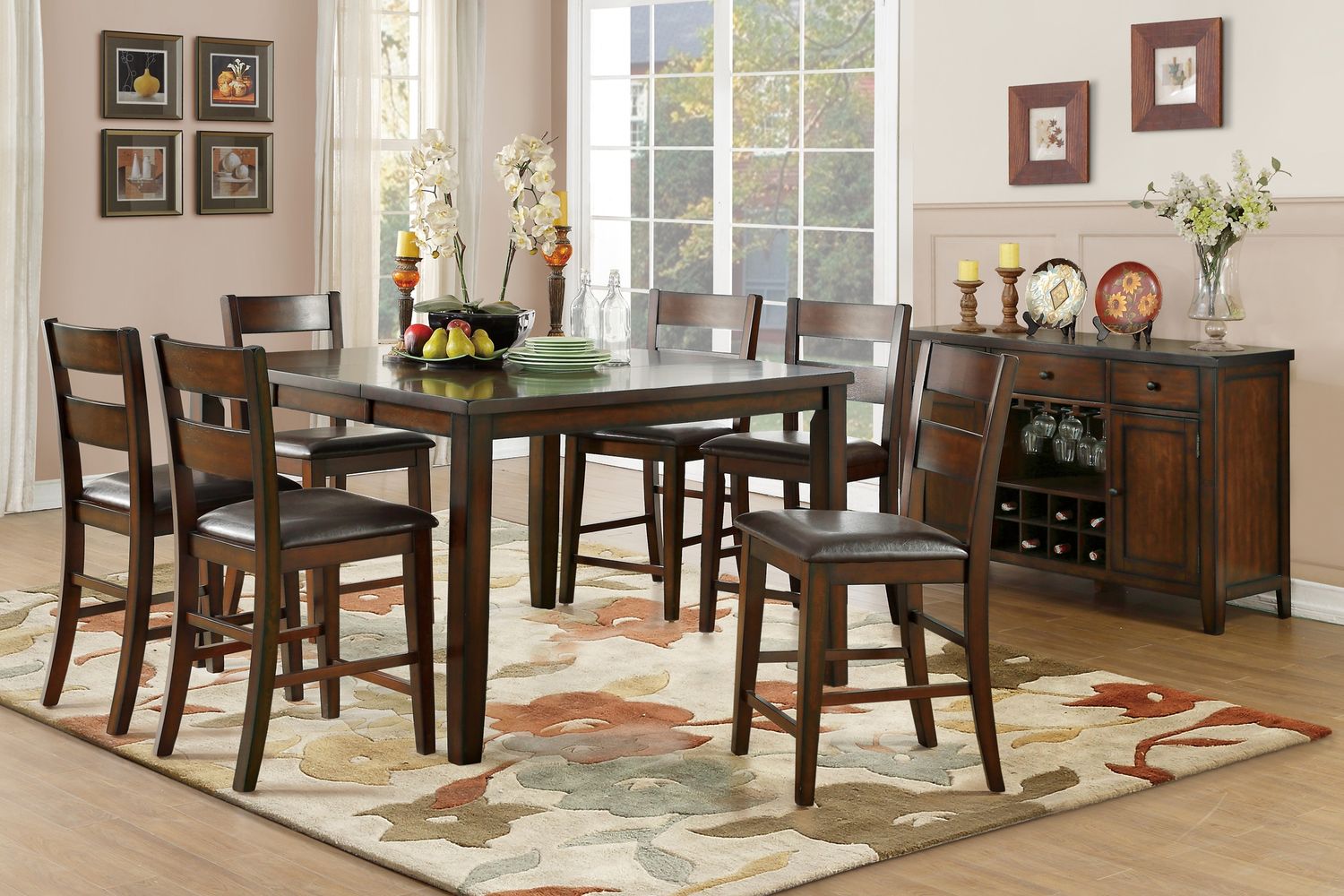 Mantello Counter Height Dining Set