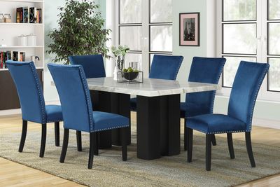 Blue Dining Set