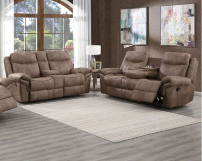 Nashville motion sofa and loveseat