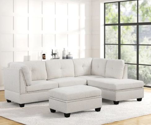 Siena Sectional and Ottoman