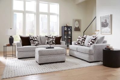 Cognac Sofa and Loveseat