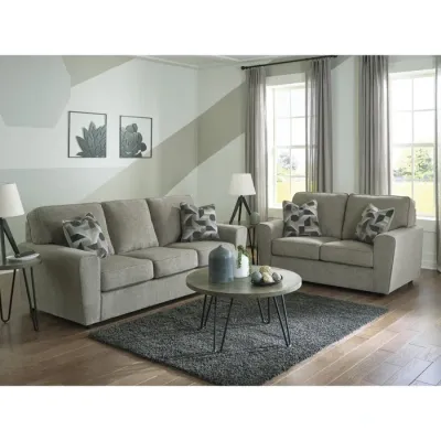 Cascilla Pewter Living Room