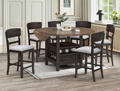 Oakly Counter Height 5pc Dining Set
