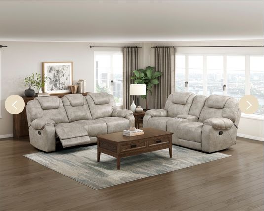 Gainesville Sofa and love Recloiners
