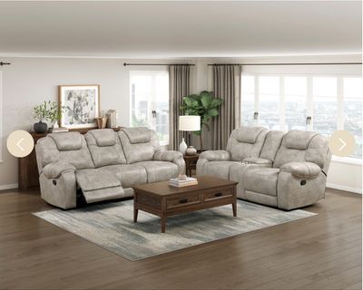 Gainesville Sofa and love Recloiners