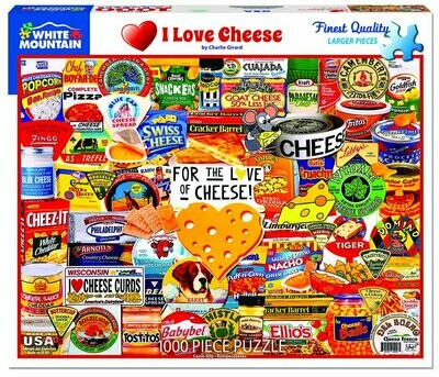 I Love Cheese Puzzle 1000