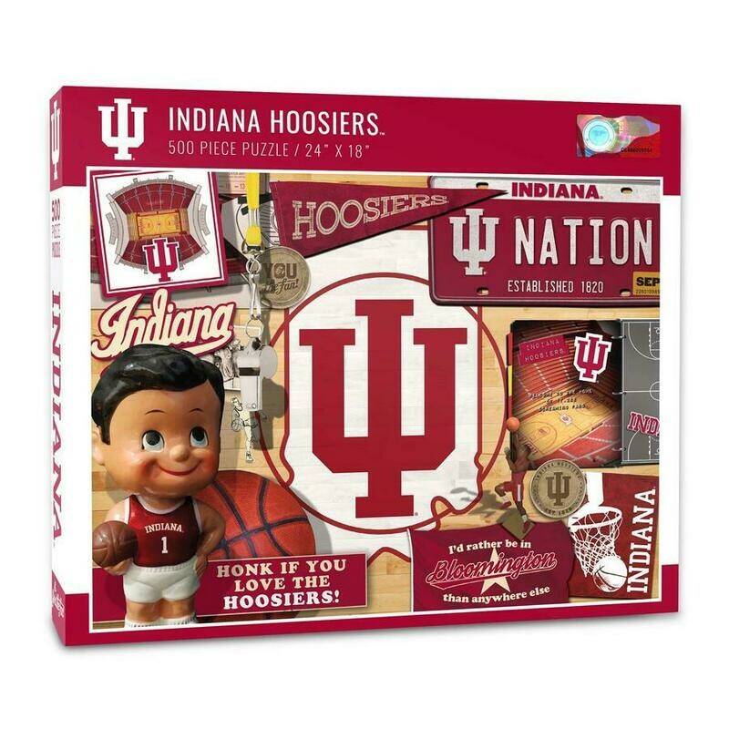 Indiana Hoosiers Puzzle 500
