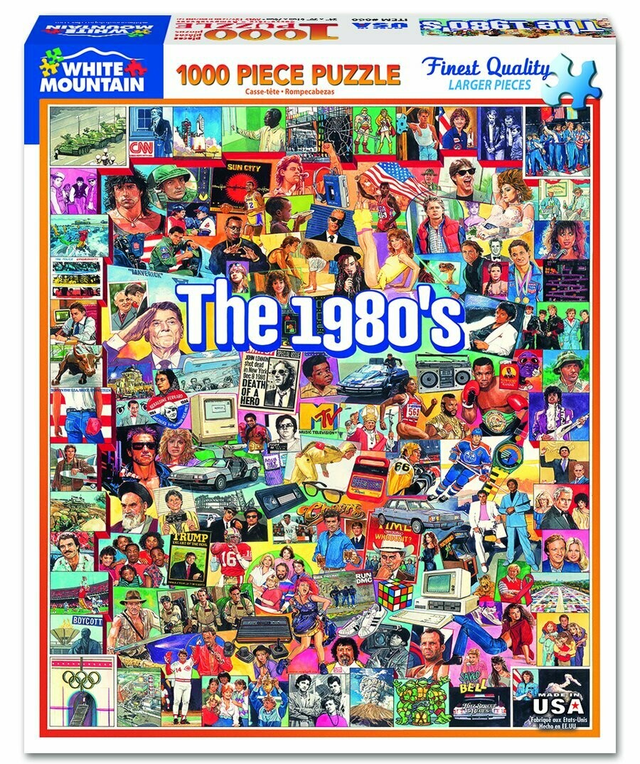 The Eighties Puzzle 1000