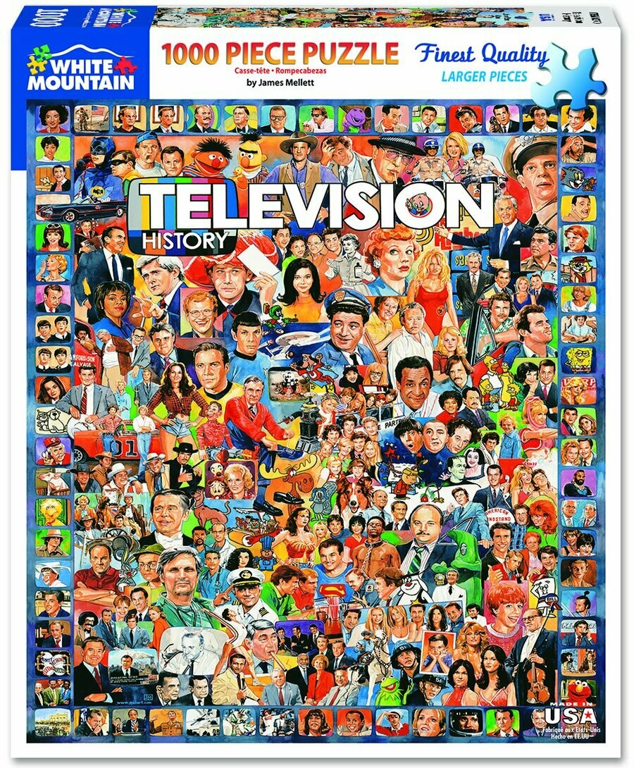 Television History Puzzle 1000