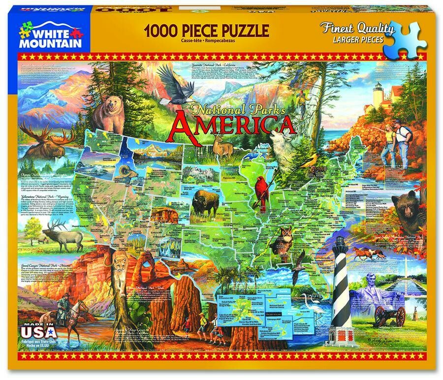 National Parks Puzzle 1000