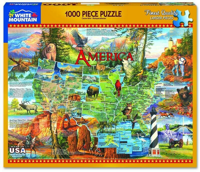National Parks Puzzle 1000