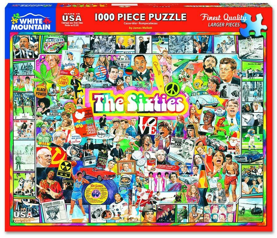 The Sixties Puzzle 1000