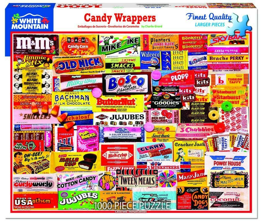Candy Wrappers Puzzle 1000