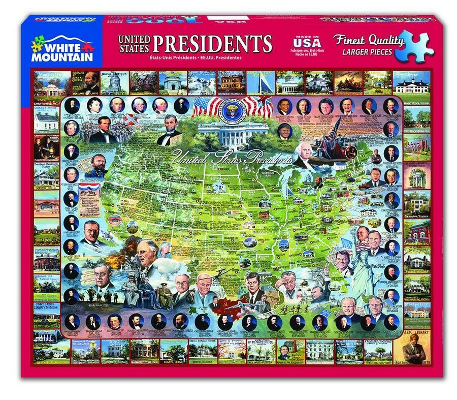 United States Presidents Puzzle 1000