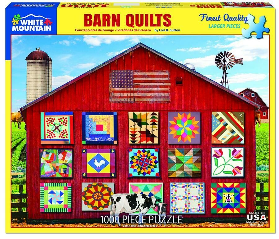 Barn Quilts Puzzle - 1000