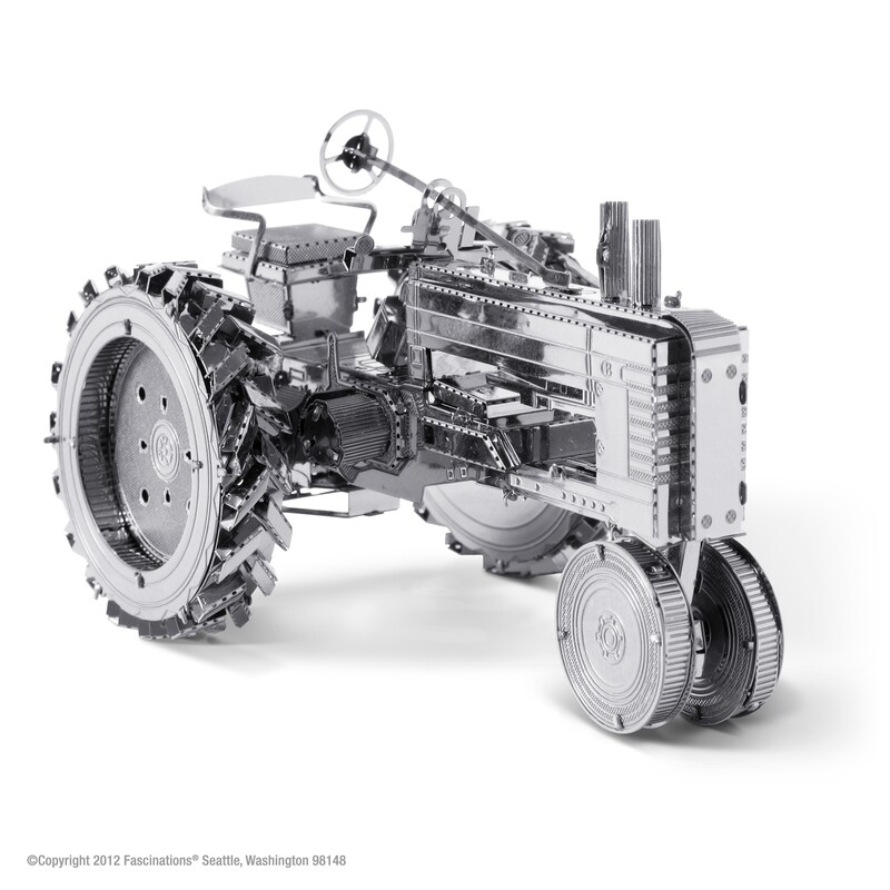 Farm Tractor Metal Model