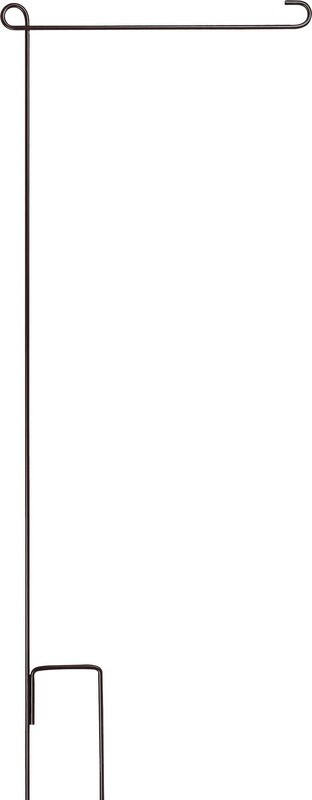 Mini Flag Pole Holder Curl Plain