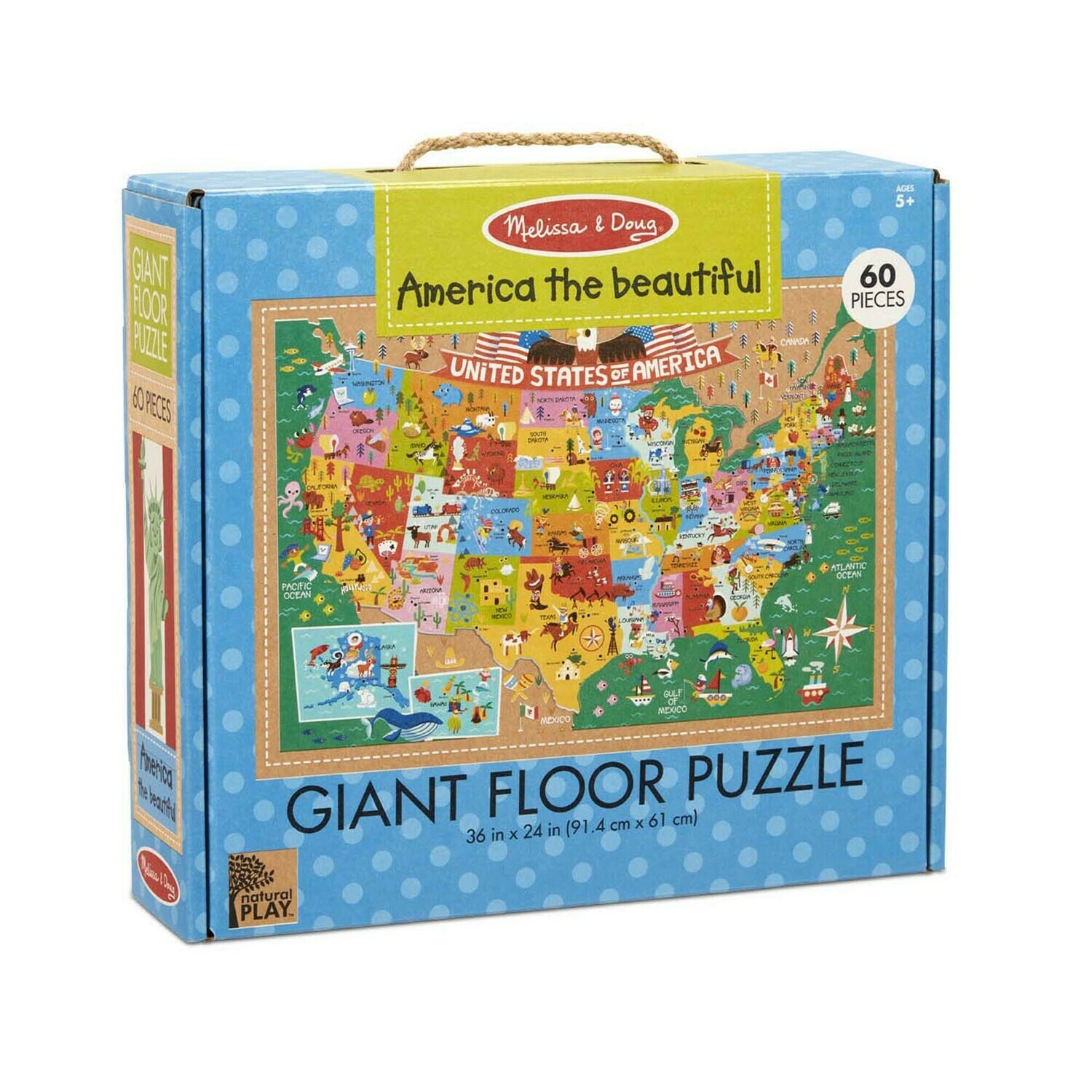 America the Beautiful - Giant Floor Puzzle