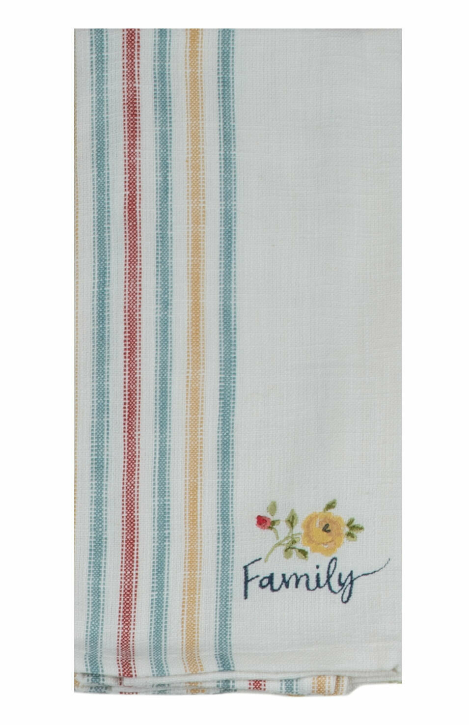 Country Fresh Family Embroidered Towel