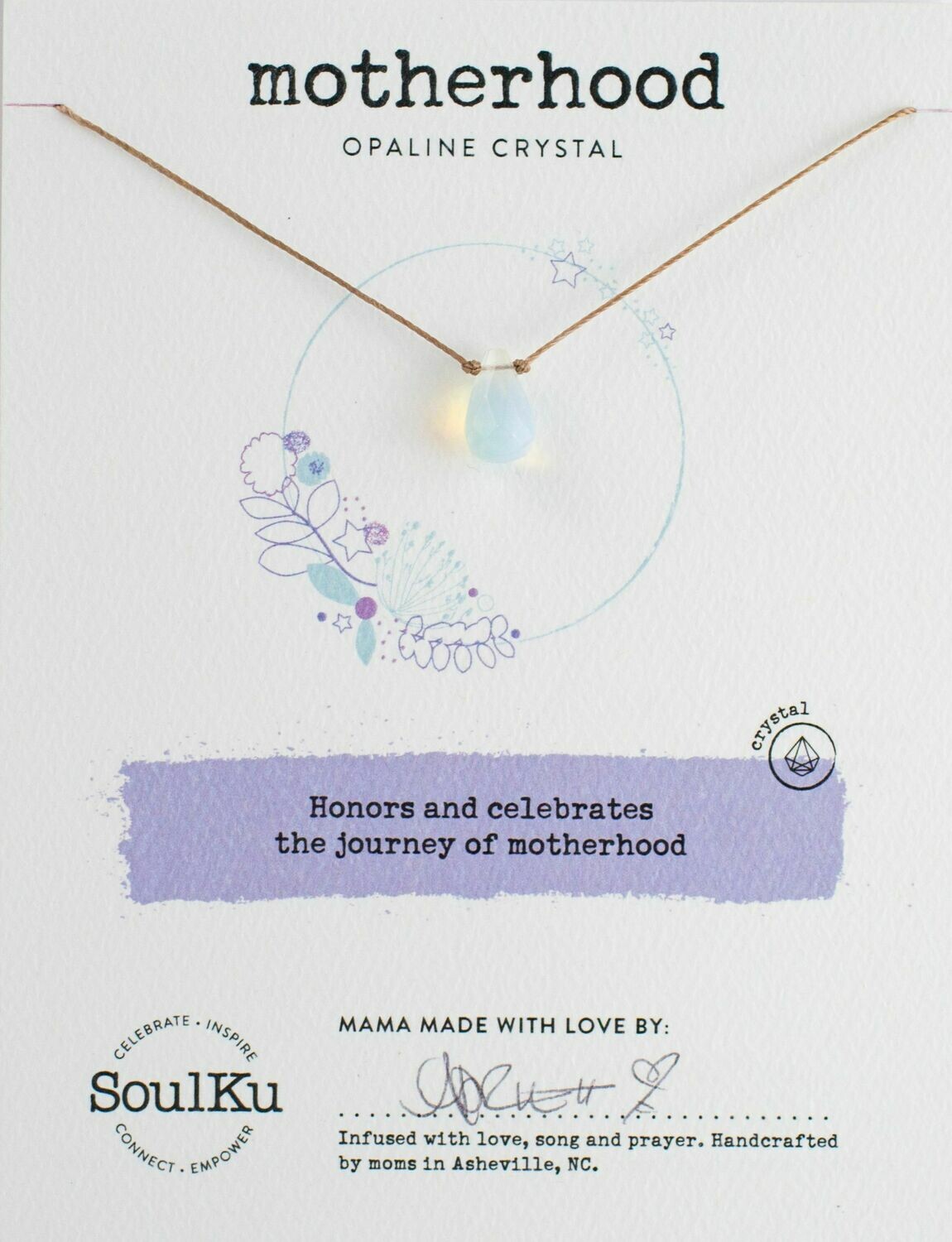Soul Shine Necklace Opaline - Motherhood
